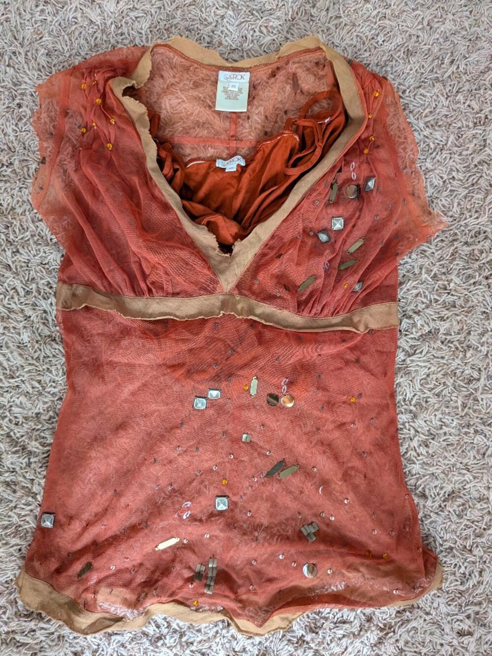 LaRock embellished top